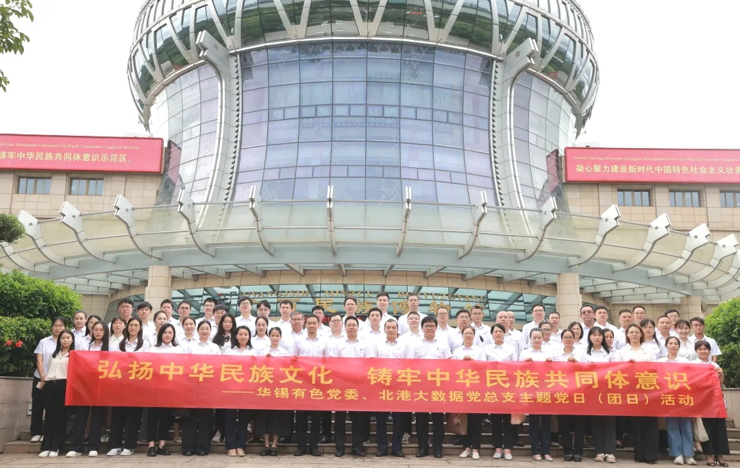 铸牢中华民族共同体意识丨英国365集团官网、北港大数据组织开展联学联建主题党（团）日活动